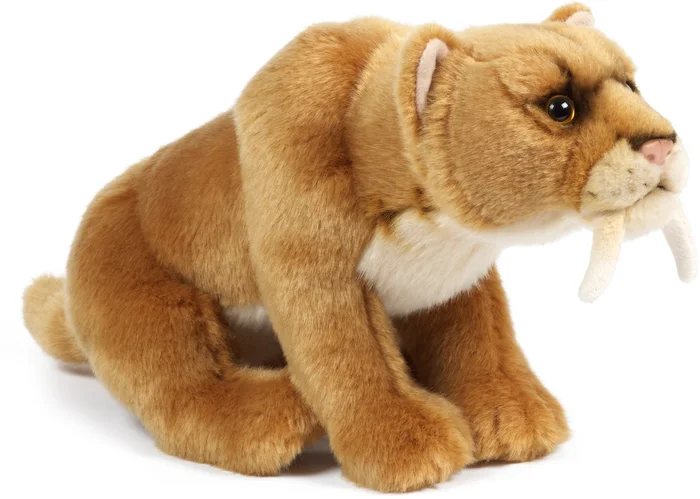 Living Nature Kuscheltier Säbelzahntiger