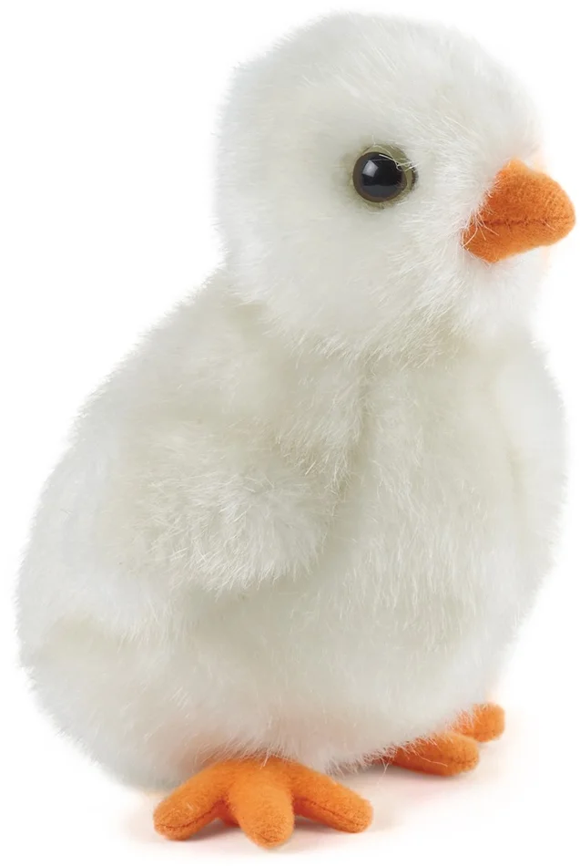 Living Nature Kuscheltier White Fluffy Chick
