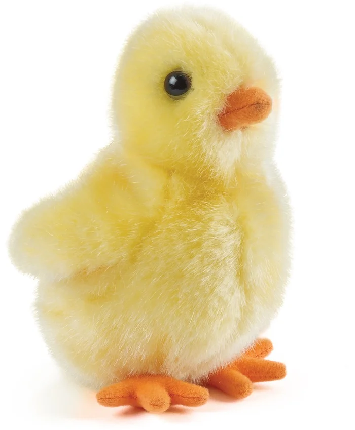 Living Nature Kuscheltier Yellow Fluffy Chick