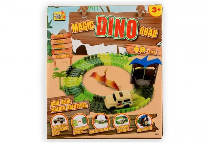 Magic Road Dino-Set 60 Teile 8816