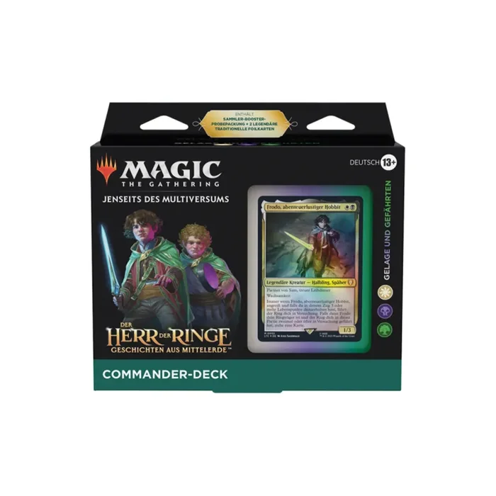 Magic the Gathering: Herr der Ringe Gelage und Gefährten Commander Deck [englisch]