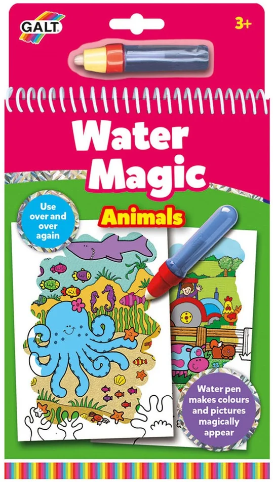 Magisches Wassermalbuch – Tiere