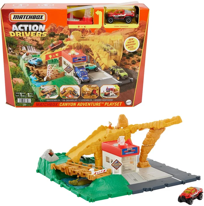 Matchbox Action Drivers Canyon Adventure Speelset