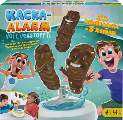 Mattel Games – Kacka-Alarm Voll verstopft!
