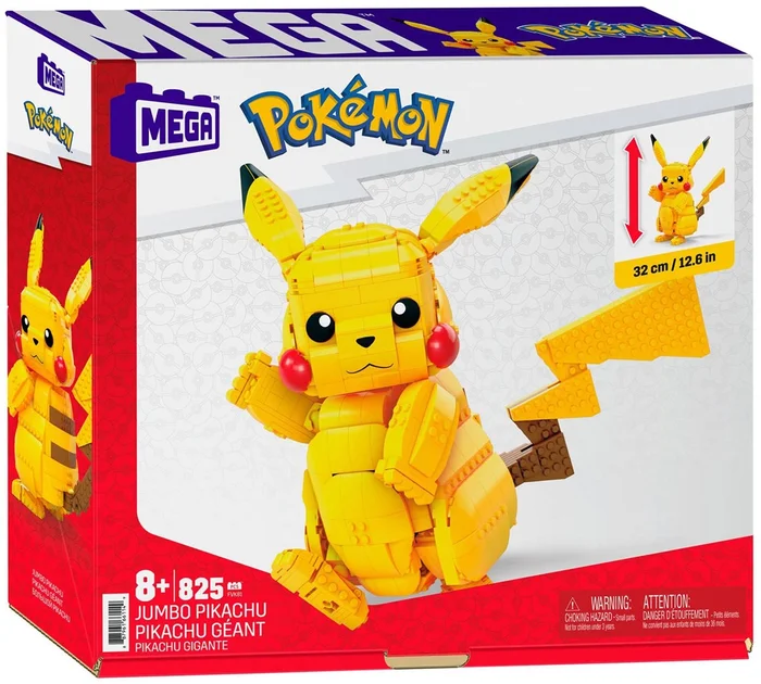 Mega Construx Bouwset Pokemon – Pikachu, 30cm