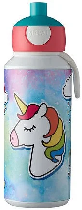 Mepal Trinkflasche Pop-up Campus 400 ml – Einhorn