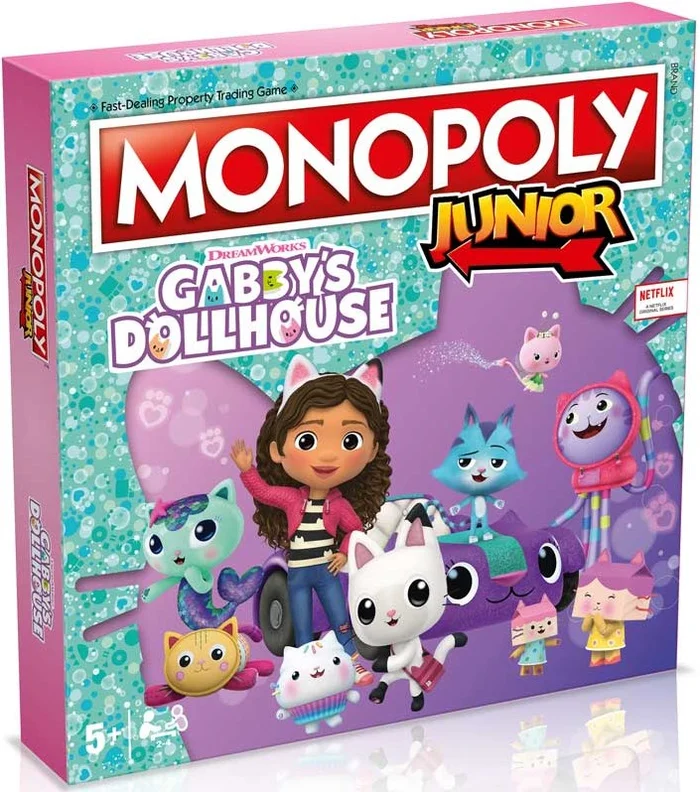 Merkloos MONOPOLY JUNIOR GABBYS DOLLHOUSE MONOPOLY JUNIOR GABBYS DOLLHOUSE