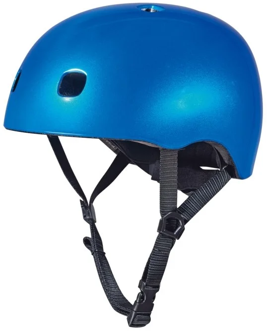 Micro PC Helm Dunkelblau Metallic S