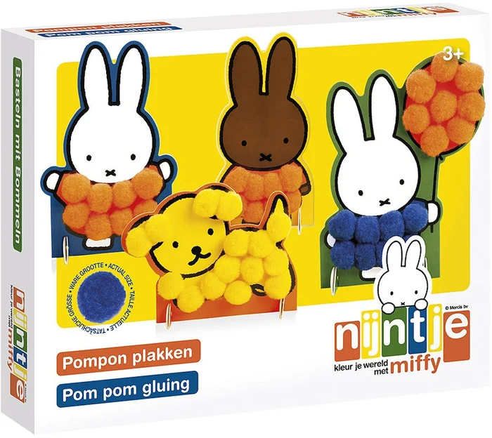Miffy-Bommelaufkleber 17044