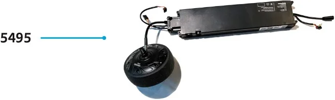 Mikro-Kickboard Monster 2in1 Grau