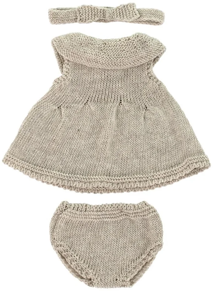 MINILAND Bekleidungsset Mädchen 32 cm