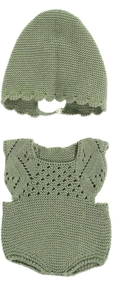 MINILAND Strampler-Set Mädchen 40 cm