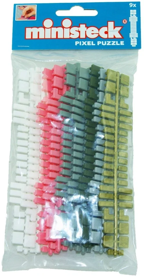 Ministeck Erweiterungsset 3 Farbstreifen 9-teilig