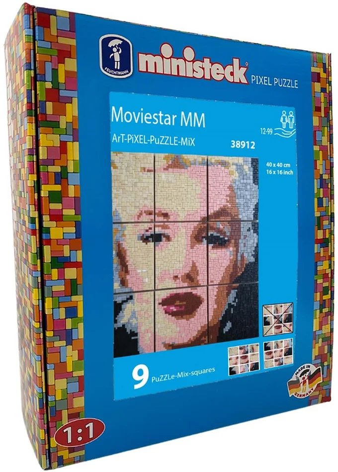 Ministeck Ministeck ART Moviestar MM – XXL Box – 5500 Stück