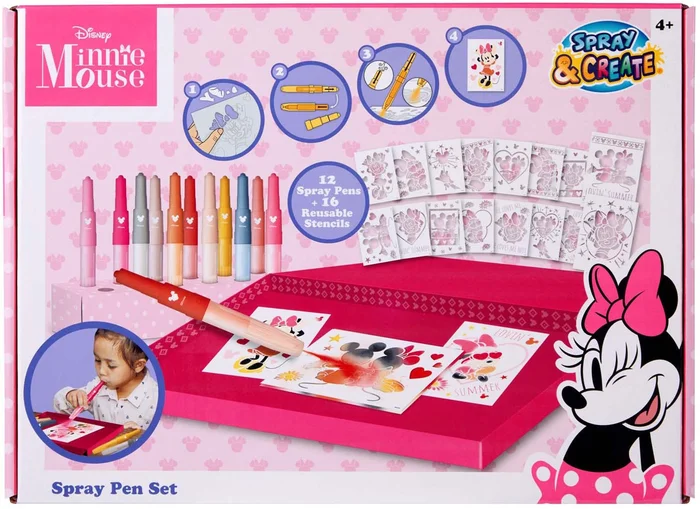 Minnie Mouse Blaaspennen Deluxe Set