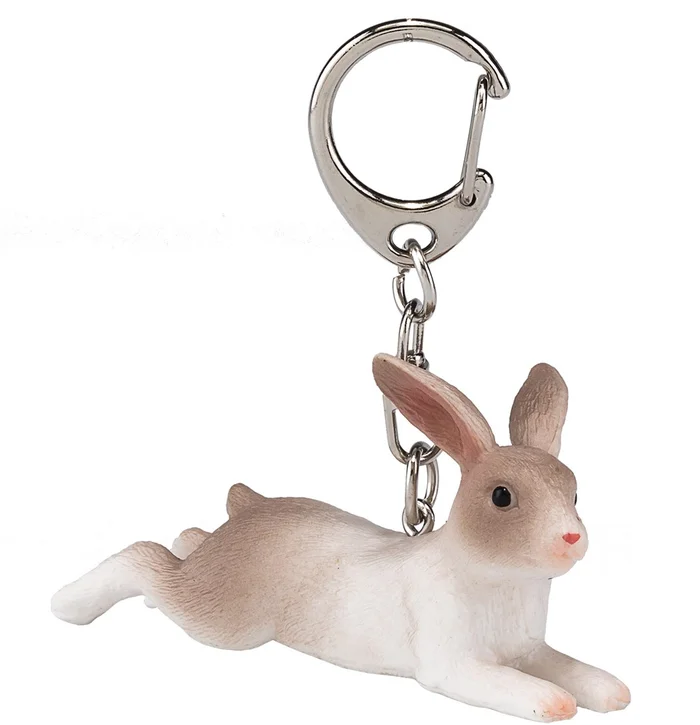 Mojo Woodland Schlüsselanhänger liegendes Kaninchen – 387440