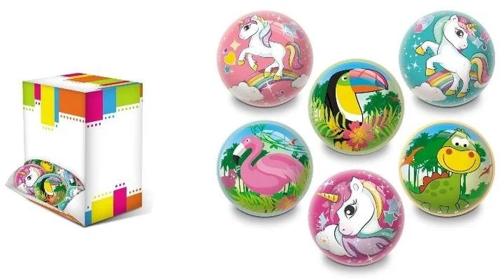 Mondo Decoratieve Bal Klein Alpaca/Eenhoorn/Luiaard, 6cm