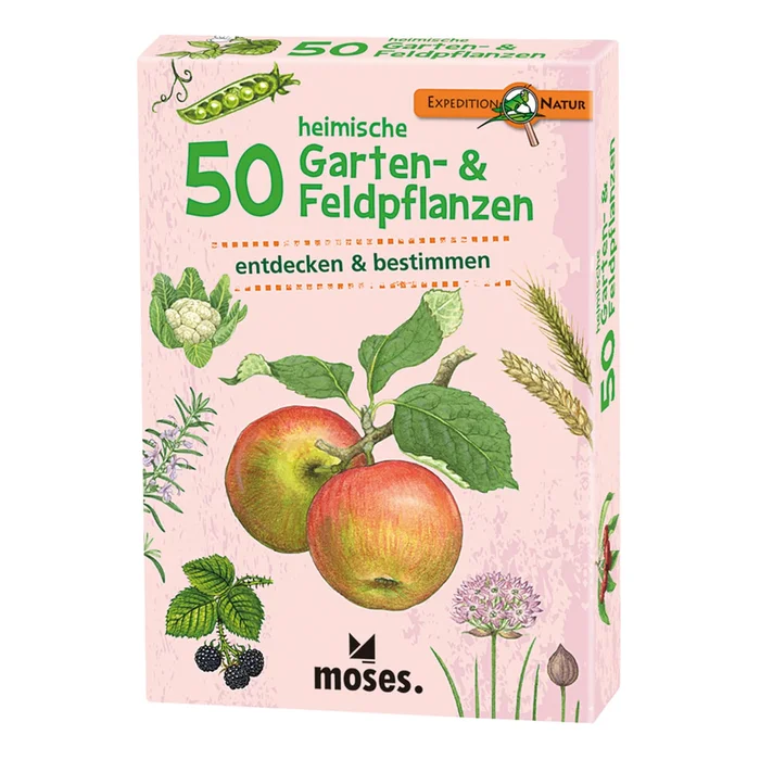 Moses Expedition Natur 50 heimische Garten- & Feldpflanzen