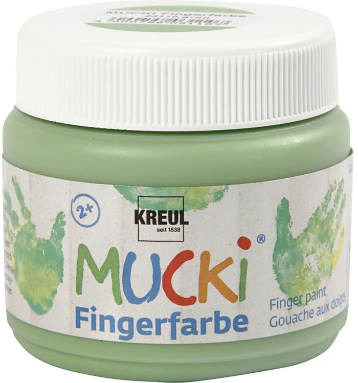 Mucki Mucki Fingerfarbe Grün 150 ml