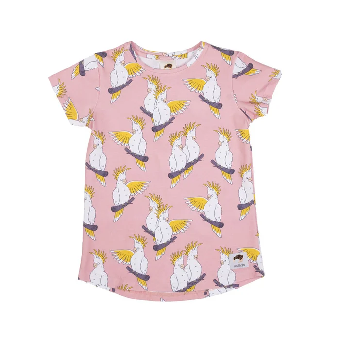 Mullido Kurzarm Shirt Kakadu rosa