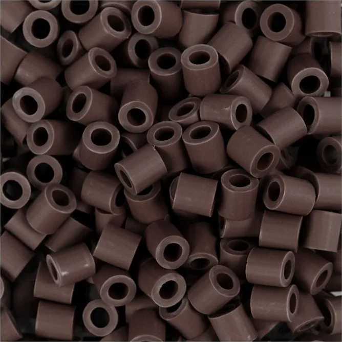 Nabbi Nabbi BioBeads Strijkkralen Bruin 3000 stuks