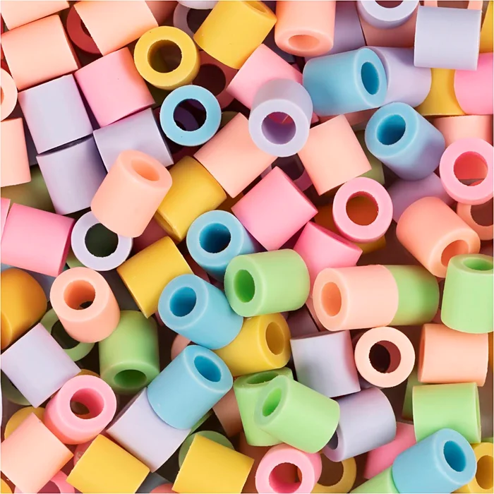Nabbi Nabbi BioBeads Strijkkralen Pastelkleuren 1000 stuks
