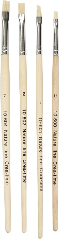 Nature Line Kwasten 00/1/2/4, 4st.