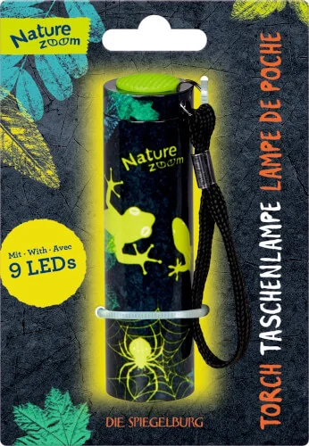 Nature Zoom – Kleine Taschenlampe mit 9 LEDs