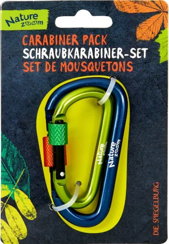 Nature Zoom – Schraubkarabiner-Set