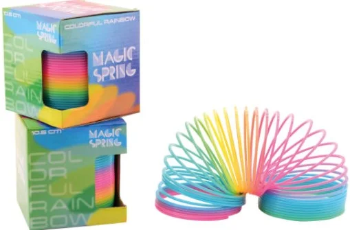 Neon-Treppenfeder extra groß 10,5 cm 24133