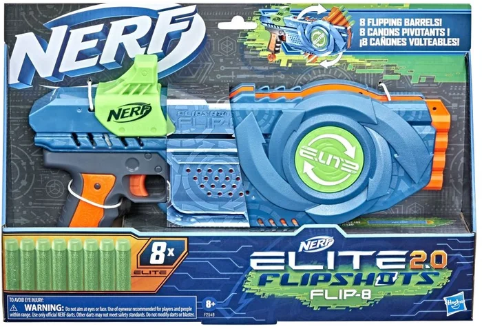 Nerf Elite 2.0 Flipshots 8 Blaster