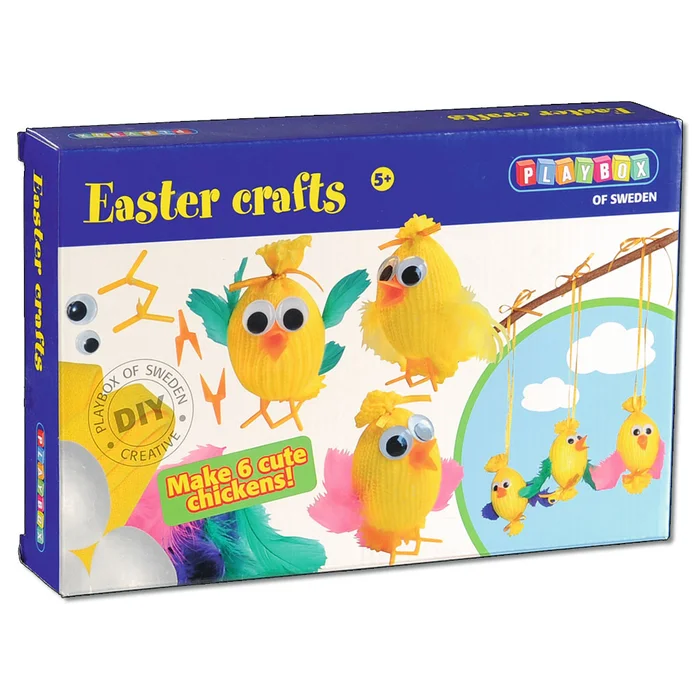 Niedliche Osterküken basteln