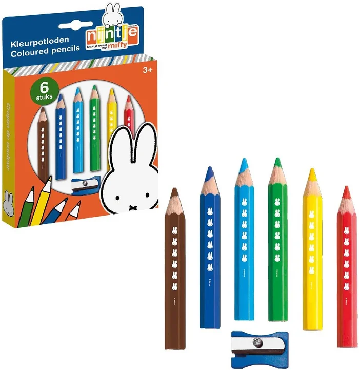Nijntje Houten Kleurpotloden, 6st.