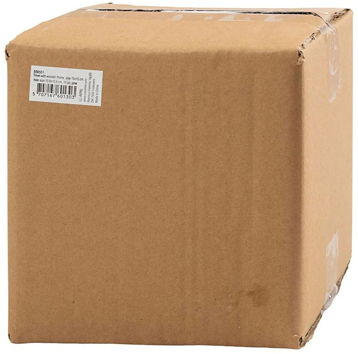 Onderzetter met Houten Lijst 15x15cm, 10st.