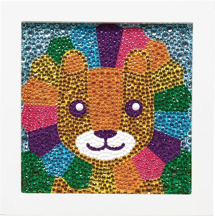 Ooly – Razzle Dazzle DIY Gem Art Kit – Lil‘ Lion