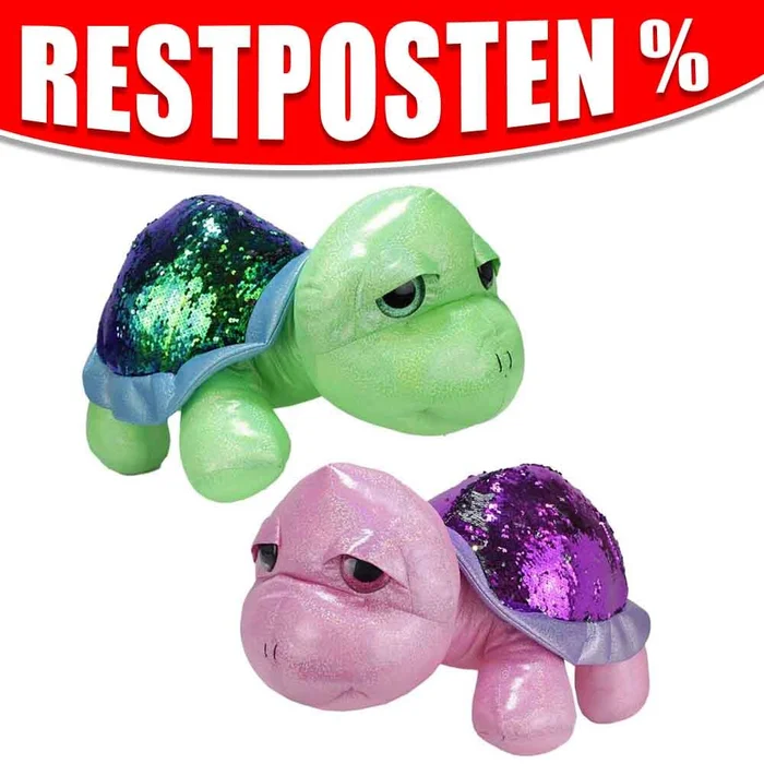 Pailletten Schildkröte Kuscheltier „Schildegard“ XXL – ca. 60 cm