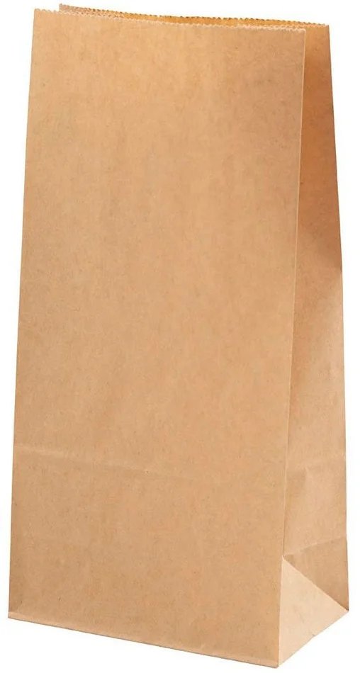 Papieren Zakken Bruin, 10st.