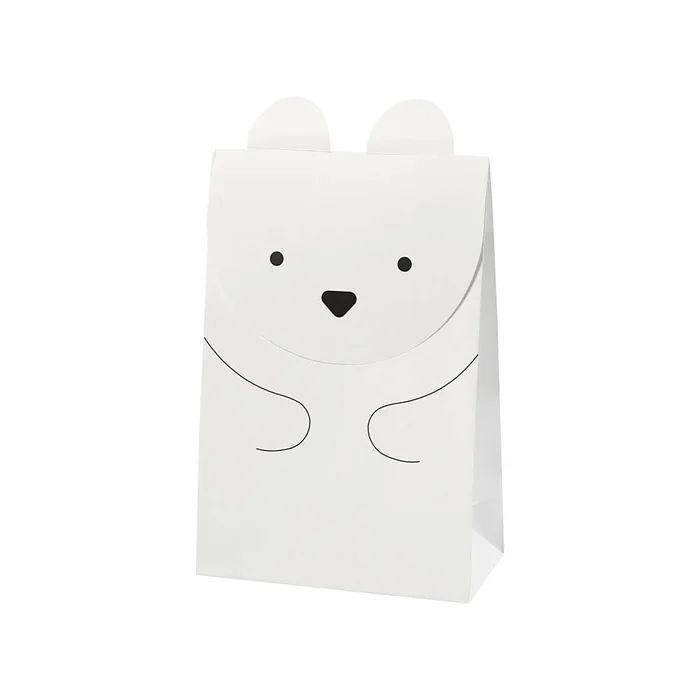Papiertüten Eisbär, 6Stk