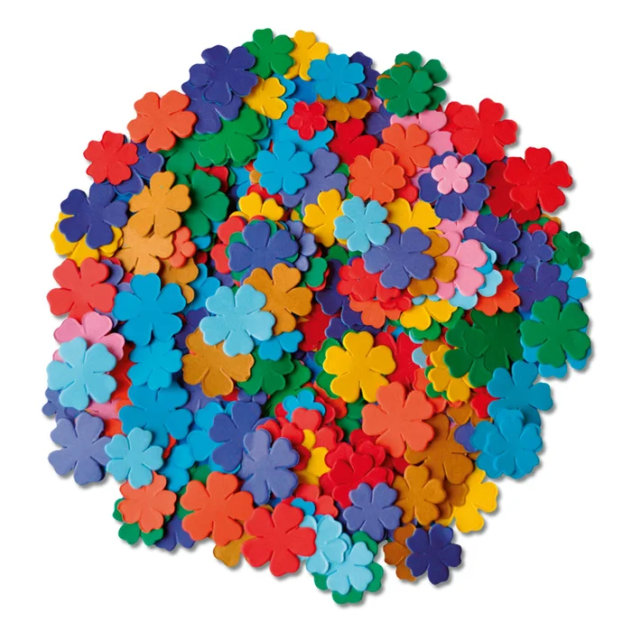 Pappblumen zum Gestalten, 3.600 Stück