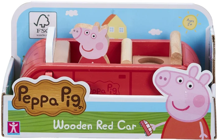 Peppa Pig Familienauto Mit Peppa Pig Figur, 07208, Rosa
