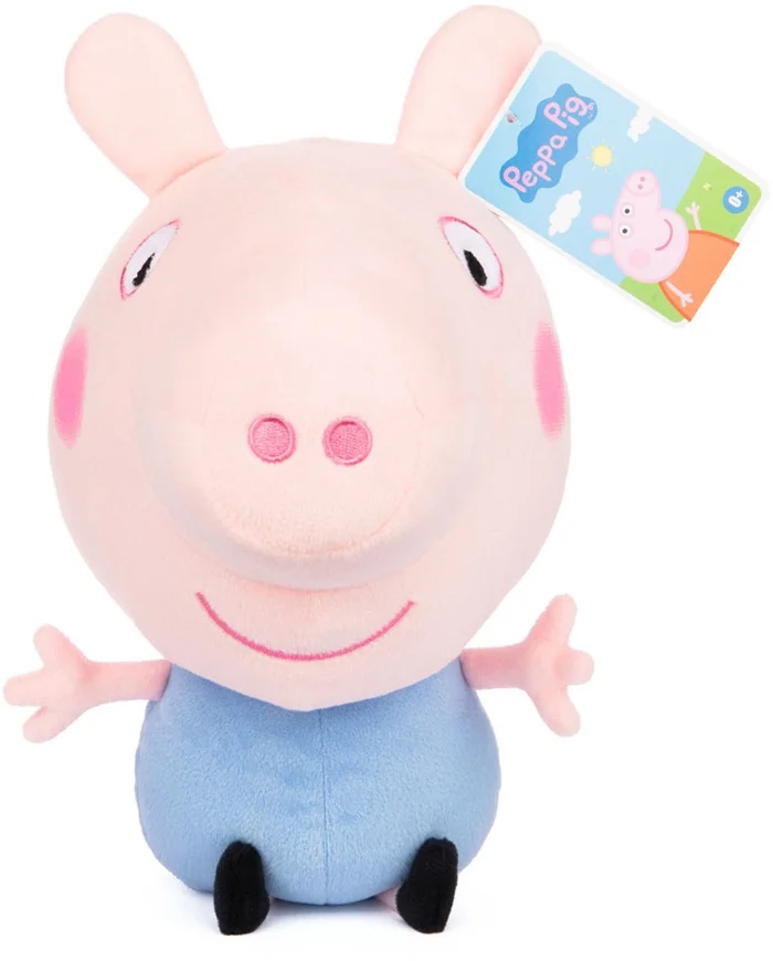 Peppa Pig Little Bodz Knuffel – George
