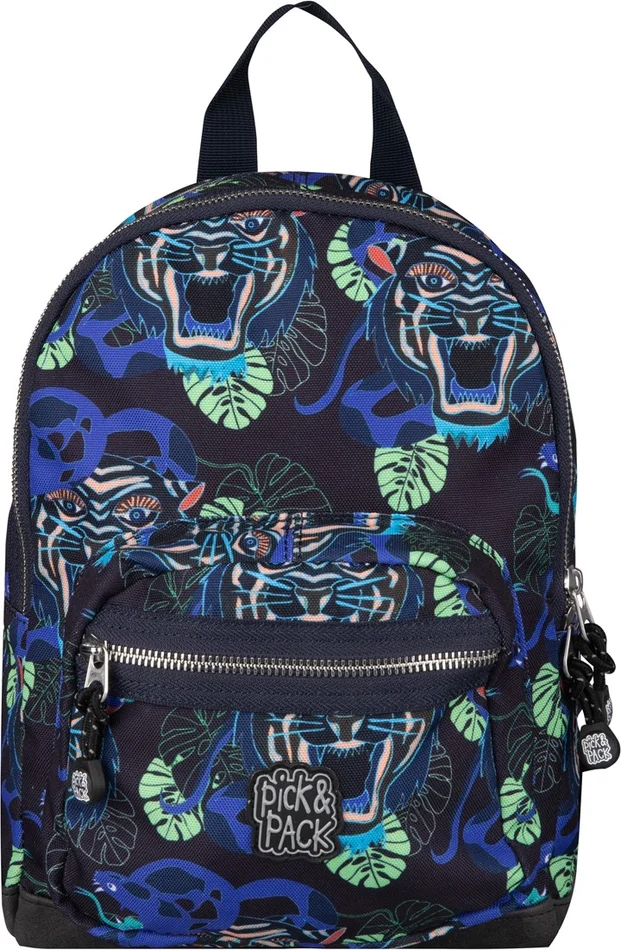 Pick & Pack Dangerous Cat AOP Backpack S / Carbon