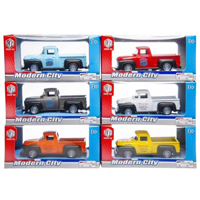 Pick up Spielzeug Oldtimer mit Rückzug aus Metall – ca. 10 cm