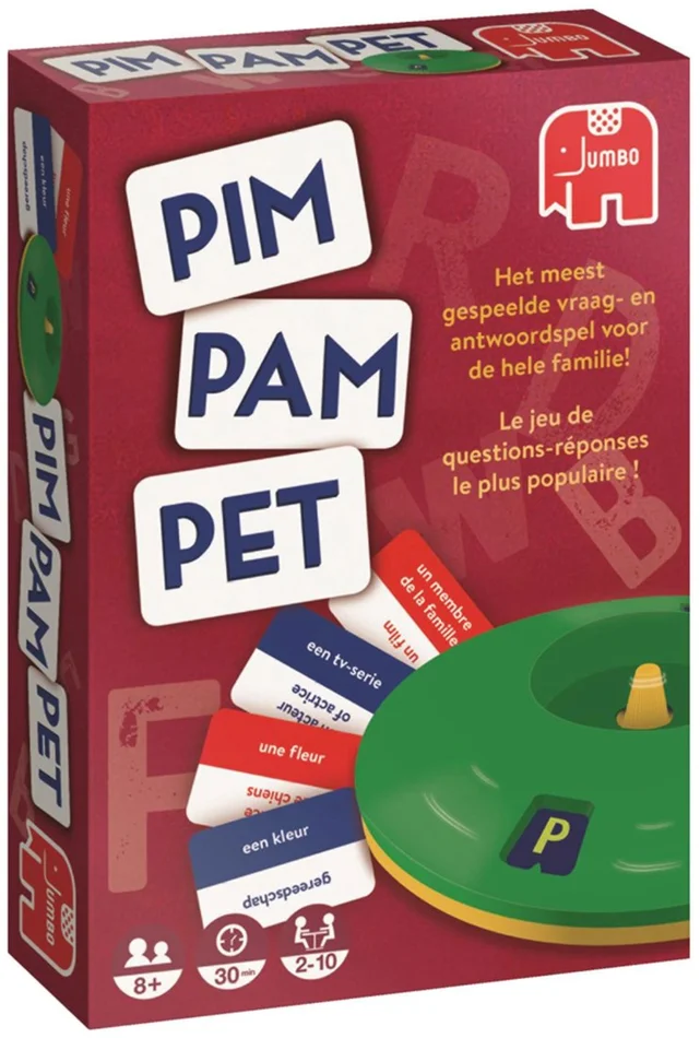 Pim Pam Pet Original Quiz-Kartenspiel