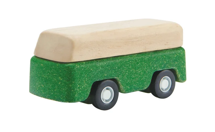 PlanToys Bus grün