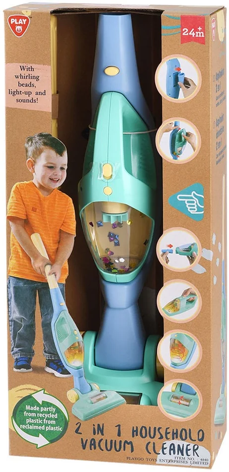 Play 2in1 Draadloze Stofzuiger met Licht en Geluid