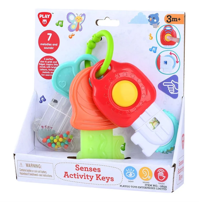 Play Baby Activiteiten Sleutels met Geluid