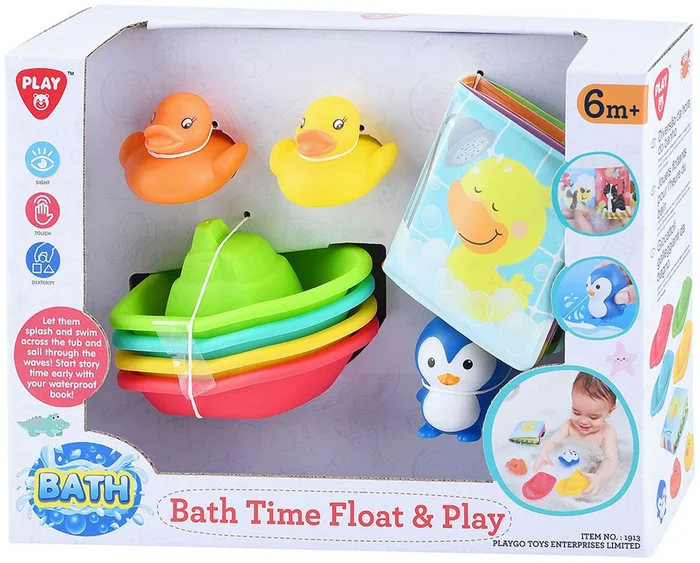 Play Badboekje en Badspeelgoed, 8dlg.