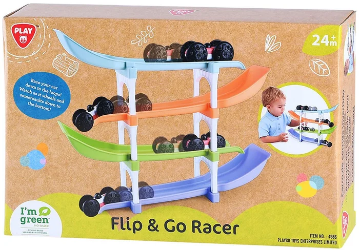 Play Biobased Flip en Go Autoracebaan, 11dlg.