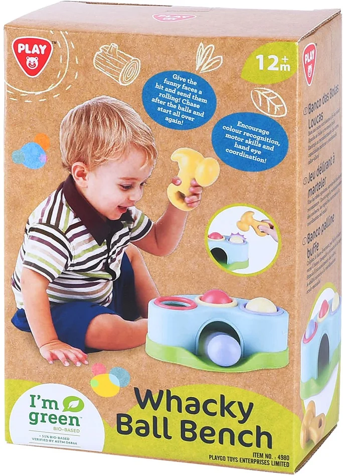 Play Biobased Hamberbank met Ballen, 5dlg.